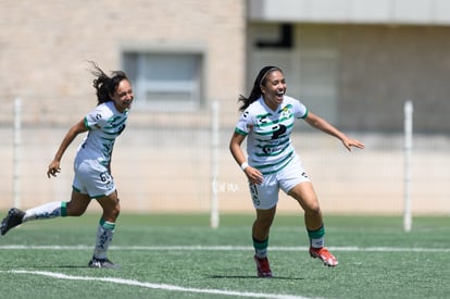 Celebran gol de Celeste Guevara, Celeste Guevara | Santos vs Pumas femenil sub 17 cuartos de final