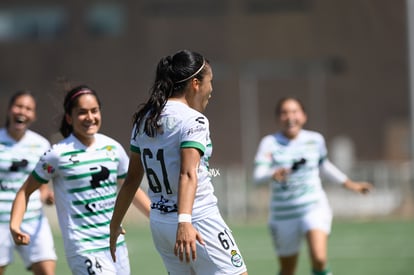 Celebran gol de Celeste Guevara, Celeste Guevara | Santos vs Pumas femenil sub 17 cuartos de final