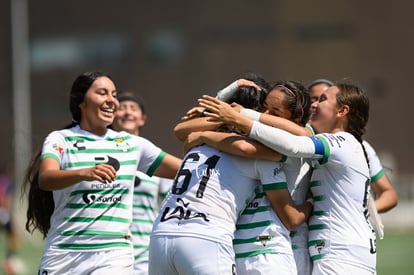 Celebran gol de Celeste Guevara, Celeste Guevara | Santos vs Pumas femenil sub 17 cuartos de final