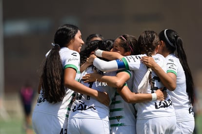 Celebran gol de Celeste Guevara, Celeste Guevara | Santos vs Pumas femenil sub 17 cuartos de final