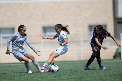 Gol de Ailin Serna, Celeste Guevara, Paola Pérez, Akane Lara | Santos vs Pachuca femenil sub 17 semifinales