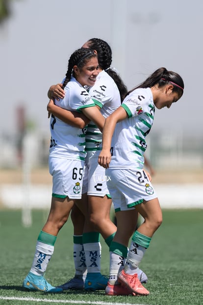 Gol de Ailin Serna, Maika Albéniz, Ailin Serna | Santos vs Pachuca femenil sub 17 semifinales