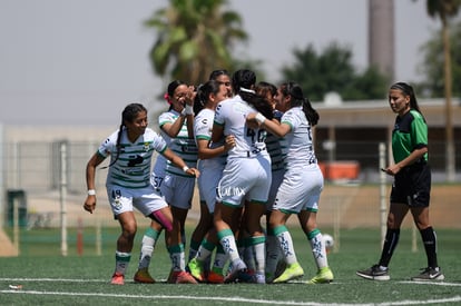 Celebran gol de Mereli | Santos vs Pachuca femenil sub 17 semifinales