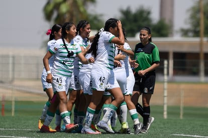 Celebran gol de Mereli | Santos vs Pachuca femenil sub 17 semifinales