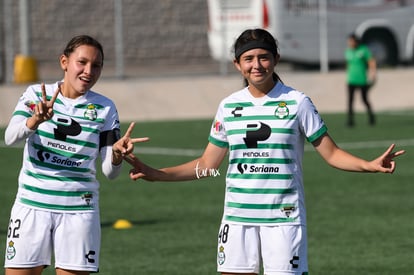 Tania Baca, Perla Ramirez | Santos vs Pachuca femenil sub 17 semifinales