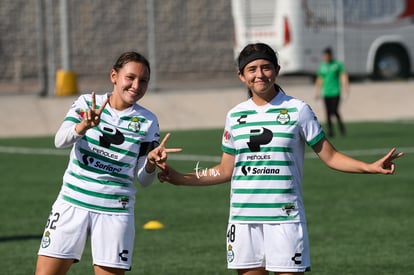 Tania Baca, Perla Ramirez | Santos vs Pachuca femenil sub 17 semifinales