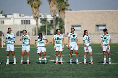 Maika Albéniz, Paulina Peña, Paola Vidal, Tania Baca, Layda | Santos vs Pachuca femenil sub 17 semifinales