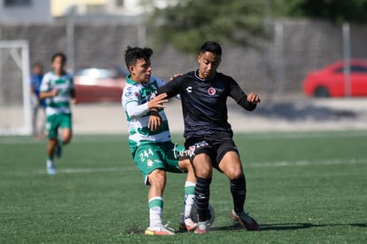 Kevin Picón, Jaime Álvarez | Santos vs Tijuana sub 18 semifinales