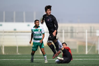 celebración de gol, Luis Vega | Santos vs Tijuana sub 18 semifinales