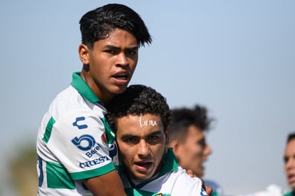 celebración de gol, Luis Vega, Luis Vega | Santos vs Tijuana sub 18 semifinales