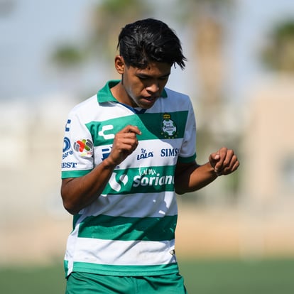 celebración de gol, Luis Vega, Luis Vega | Santos vs Tijuana sub 18 semifinales