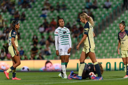 Mariela Jiménez | Santos vs America J9 C2022 Liga MX femenil