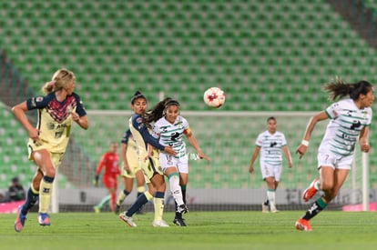 Cinthya Peraza | Santos vs America J9 C2022 Liga MX femenil