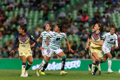 Olga Trasviña | Santos vs America J9 C2022 Liga MX femenil