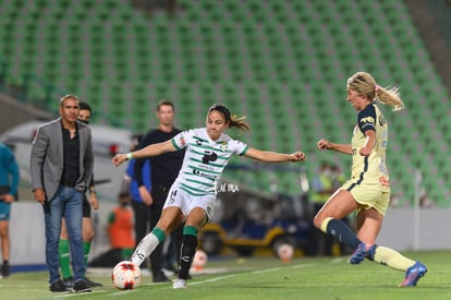 Katia Estrada, Jocelyn Orejel | Santos vs America J9 C2022 Liga MX femenil