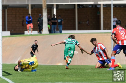 festejo de gol de Juan, Juan Tejeda | Santos laguna vs Club Atlético San Luis sub 20