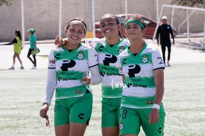 Tania Baca, Celeste Guevara, Perla Ramirez | Santos Laguna vs Atlas FC femenil J13 A2022 Liga MX