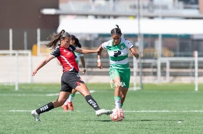 Ailin Serna, Ashley López | Santos Laguna vs Atlas FC femenil J13 A2022 Liga MX