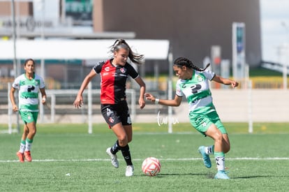 Ailin Serna, Ashley López | Santos Laguna vs Atlas FC femenil J13 A2022 Liga MX