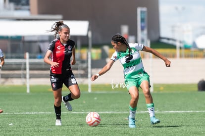 Ailin Serna, Ashley López | Santos Laguna vs Atlas FC femenil J13 A2022 Liga MX