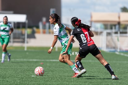 Ashleen Carrillo, Maika Albéniz | Santos Laguna vs Atlas FC femenil J13 A2022 Liga MX