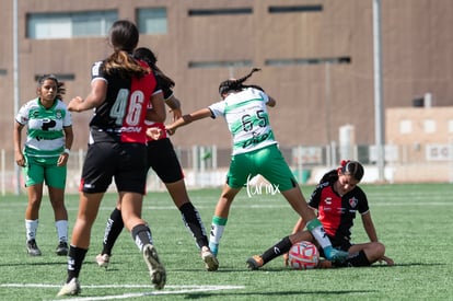 Ailin Serna, Ashleen Carrillo | Santos Laguna vs Atlas FC femenil J13 A2022 Liga MX