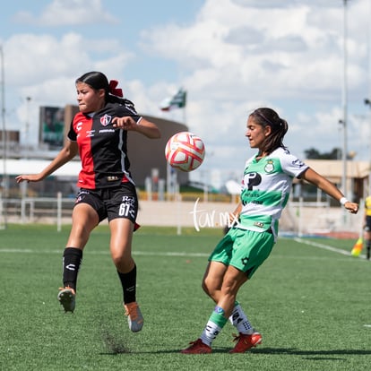 Ashleen Carrillo, Maika Albéniz | Santos Laguna vs Atlas FC femenil J13 A2022 Liga MX