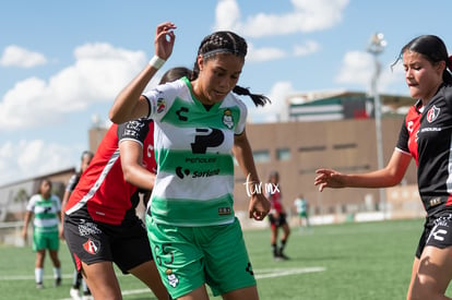 Ailin Serna, Ashleen Carrillo | Santos Laguna vs Atlas FC femenil J13 A2022 Liga MX