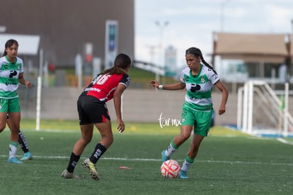 Ailin Serna, Lorena Vega | Santos Laguna vs Atlas FC femenil J13 A2022 Liga MX