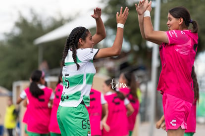 Ailin Serna, Brenda Saldaña | Santos Laguna vs Atlas FC femenil J13 A2022 Liga MX