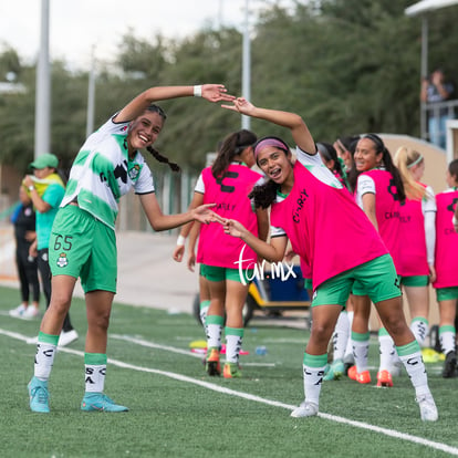 De gol de Ailin, Ailin Serna, Nadia Jiménez | Santos Laguna vs Atlas FC femenil J13 A2022 Liga MX