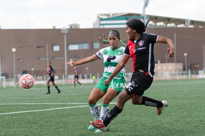 América Romero, Abigail Sanchez | Santos Laguna vs Atlas FC femenil J13 A2022 Liga MX