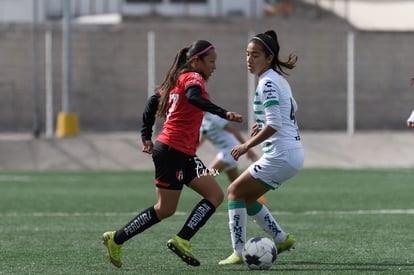 Paola Vidal, Noemí Villalobos | Santos vs Atlas J6 C2022 Liga MX