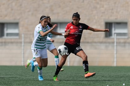 Ailin Serna, Mariana Solorio | Santos vs Atlas J6 C2022 Liga MX