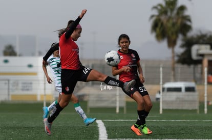 Ashley López, Mariana Solorio | Santos vs Atlas J6 C2022 Liga MX