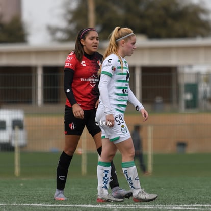 Alexa Ostos, Ana Torres | Santos vs Atlas J6 C2022 Liga MX