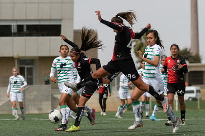 Yessenia Novella, Ashley López, Noemí Villalobos | Santos vs Atlas J6 C2022 Liga MX