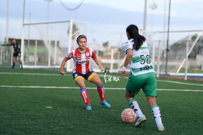 Stefany Martínez, Judith Félix | Santos Laguna vs Atlético de San Luis femenil sub 18