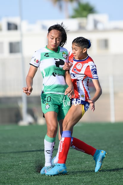 Yessenia Novella, Laisha Hernández | Santos Laguna vs Atlético de San Luis femenil sub 18