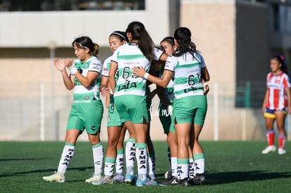 Del gol de Paulina Peña, Yessenia Novella, Celeste Guevara, | Santos Laguna vs Atlético de San Luis femenil sub 18