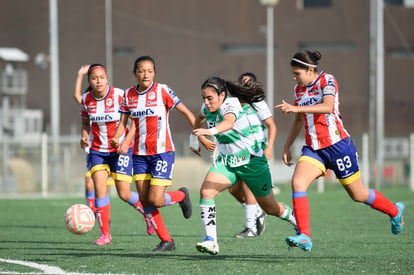 Angela Benavides, Ghislane López, Judith Félix | Santos Laguna vs Atlético de San Luis femenil sub 18