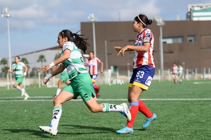 Ghislane López, Judith Félix | Santos Laguna vs Atlético de San Luis femenil sub 18