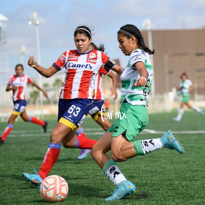 Ailin Serna, Ghislane López | Santos Laguna vs Atlético de San Luis femenil sub 18