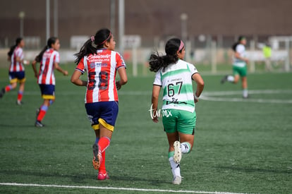 Nadia Jiménez, Marian Barcenas | Santos Laguna vs Atlético de San Luis femenil sub 18