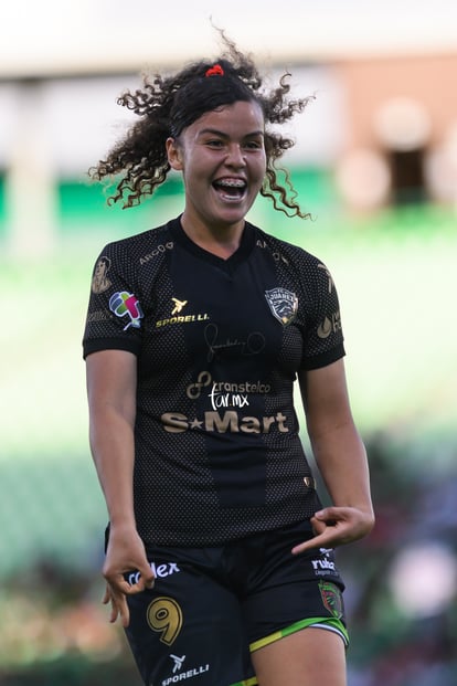 Celebra gol Curiel, Alejandra Curiel | Santos Laguna vs FC Juárez femenil, jornada 16