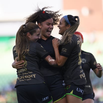 Celebra gol Curiel, Alejandra Curiel | Santos Laguna vs FC Juárez femenil, jornada 16