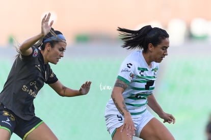 Lucero Lara, Jasmine Casarez | Santos Laguna vs FC Juárez femenil, jornada 16