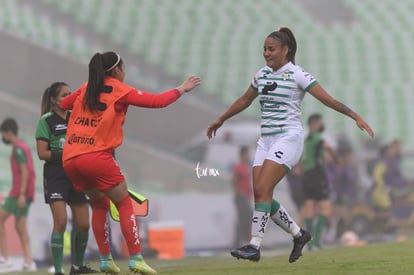 Celebran gol de Alexia, Alexia Villanueva | Santos Laguna vs FC Juárez femenil, jornada 16