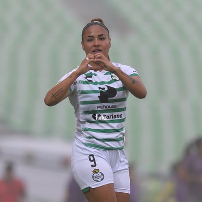 Celebran gol de Alexia, Alexia Villanueva | Santos Laguna vs FC Juárez femenil, jornada 16