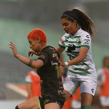 Alexxandra Ramírez, Miah Zuazua | Santos Laguna vs FC Juárez femenil, jornada 16